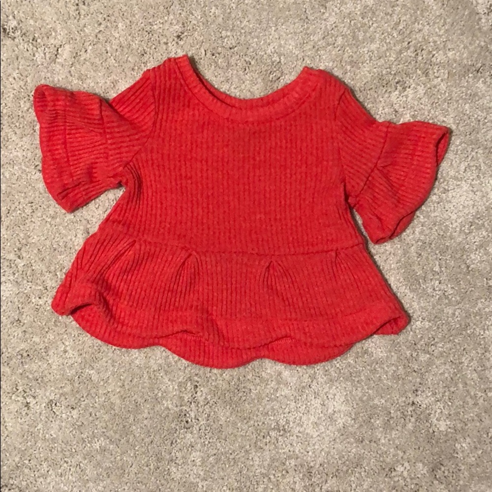 Bell Sleeved knit top